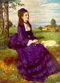 Szinyei Merse Pál, 1874-ben a lila hölgy